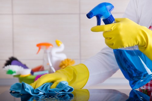 Customer complaint review process for carpet cleaning service