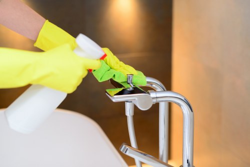 Professional pet stain odour removal on upholstery in New Addington